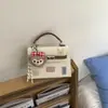 Nova Bolsa Pequena Leve 2026 para Mulheres, Bolsa Transversal Versátil Moda Verão, Bolsa Quadrada Pequena de Ombro Único com Design de Nicho