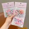 Gomas para el pelo de pulgar de colores de caramelo de dibujos animados para niños, Diademas para bebé, Gomas elásticas de alta elasticidad para niñas pequeñas, Cuerdas para el pelo para niñas