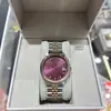 Reloj Vivian Nuevo Estilo Esfera Rosa Emperatriz Reloj para Mujer Reloj Azul Hielo Triturado Morado Fruta del Dragón Blanco Luz de Luna Reloj de Pulsera