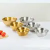 Bol de ensalada de acero inoxidable engrosado transfronterizo, bol de cocina japonés, bol de escala para el hogar, bol para mezclar y amasar, bol para batir huevos