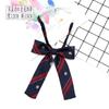 Traje de corbatín de uniforme escolar para estudiantes de primaria y secundaria, traje de corbatín para actuación de jardín de infancia, accesorios