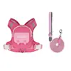 Coleira colete para cães, guia de passeio estilo colete para cães pequenos, Teddy, Bichon, coleira para gato de estimação