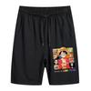 One Piece Luffy shorts finos holgados de primavera/verano sudadera con capucha de anime
