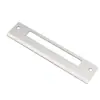 Pieza de pestillo de marco de puerta de madera extendido Placa de pestillo de cerradura de puerta de dormitorio interior Tira de borde Pieza guía Accesorios de cerradura