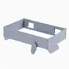 Cubo de basura plegable de pared para baños, cocinas y otros usos domésticos; Estante de almacenamiento de bolsas de plástico multifuncional con función de perforación.