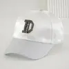 Explosiones Transfronterizas Gorra de Béisbol con Letras de Diamante para Pareja de Hombres y Mujeres Ajustable Diamante Brillante Gorra de Moda Casual Urbana