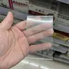 Papel para Etiqueta de Farmácia Capa de PVC Transparente Cartão de Etiqueta para Prateleira de Supermercado Cartão de Listagem Capa Protetora Bolso para Pendurar