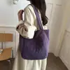 2026 Nueva Bolsa Cruzada Ligera para Exteriores Resistente al Agua de un Solo Hombro de Nylon para Mujer, Morada Cuadros Casuales Japoneses al por Mayor