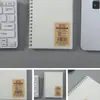 Caderno de Atividades Transfronteiriças, Caderno de Folhas Soltas PP, Caderno de Folhas Soltas Destacável A5B5, Caderno Espiral com Grade, Caderno para Anotações de Estudantes