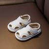 Sandalias de verano para bebés de 0 a 3 años, zapatos para niños pequeños, suela suave, transpirables, con velcro, para playa