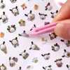 Mi Pequeño Pony Estéreo Relieve Manual de Pegatinas para Uñas Lindas para Niños y Niñas Decoración de Dibujos Animados Pegatinas Impermeables para Arte de Uñas