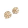 Aguja de plata S925, camelia de Corea del Sur, pequeña fragancia, temperamento retro, nicho, luz, lujo, moda exquisita, diseño avanzado, sentido del oído