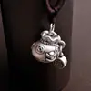Colgante de Bolsa Xiangyun Fuzi para Mujer Sencillo Versátil Retro Antiguo Moderno Bolsa de Transferencia Colgante Sencillo Versátil