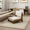 Silla Tatami, Silla Cama de Madera Maciza Estilo Japonés, Silla con Patas, Silla con Respaldo, Silla para Ventana Saliente de Balcón, Silla Cama