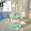 Novo Aquário Dedicado para Peixe Betta com Armazenamento de Bateria e Função de Carregamento para Mesa, Sala de Estar, Mini Pequeno Aquário de Vidro para Desktop Reto