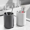 Venta Directa del Fabricante Japonés de Vasos para Enjuague Bucal Vaso para Cepillo de Dientes Simple Universal para Pareja Vaso de Plástico Vaso para Lavarse Stock Listo