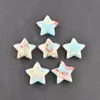 Pequeno Ornamento de Pedra Natural em Forma de Estrela, Pentagrama de Cristal Natural 20*20*6mm, Joia de Exportação Mais Vendida