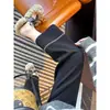 Jeans Rectos Elásticos Negros para Mujer Verano Nueva Llegada chica rellenita Forma de pera Cintura Alta Sueltos Acortados Pierna Ancha Pantalones
