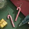 Brincos de Natal Europeus e Americanos Transfronteiriços Muletas Doce Árvore de Natal Estrelas Brincos de Strass Brincos de Liga Atacado