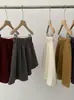 Falda Larga Gruesa Elástica de Cintura Alta Adelgazante Anti-Exposición Estilo A Invierno Nuevo Estilo Coreano Versátil Falda Midi 5944
