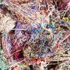 Fio de Algodão para Limpeza Industrial, Resíduo de Fio de Algodão, Fio de Algodão Reciclado, Tecido de Viscose com Boas Propriedades de Absorção de Água e Óleo, Não Solta Fiapos, 3 Yuan/Kg