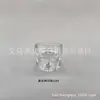 Mecanismo de Prensado Manual Forma Especial Redonda Transparente Arena DIY Portavelas de Vidrio Taza Varilla de Aromaterapia Cera de Té Doble Uso Tambor de Cintura