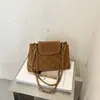 Bolso de Cadena Casual Estilo Coreano para el Trabajo 2026 Bolso Nuevo Estilo Transfronterizo Moda Bordado de Hilo Acolchado de Diamantes Bolso de Hombro Único Bolso de Axila para Mujer