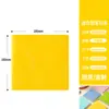 Livro de Carimbos Quadrado Personalizável Portátil em Branco para Atrações Turísticas e Memoriais