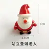 Adornos de Santa Claus directo de fábrica, decoraciones navideñas creativas de bricolaje, accesorios de árbol de Navidad de copo de nieve, manualidades