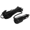 Grabadora de conducción de coche lente dual cargador de coche navegador GPS cargador cable de alimentación de 3,5 m con doble USB