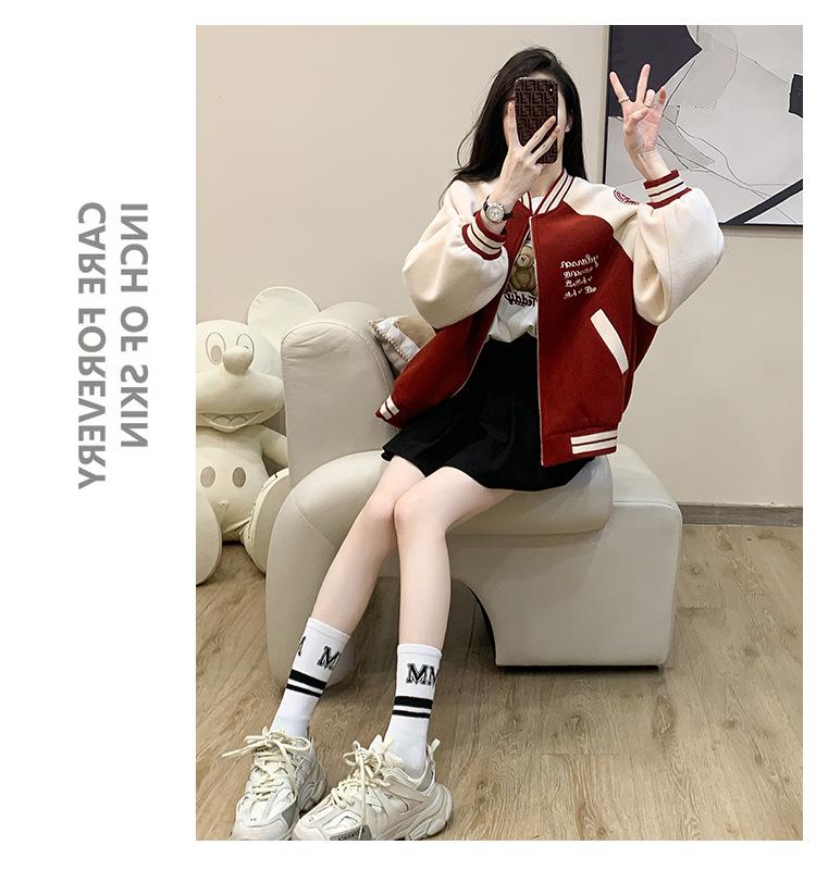 跨境淘货源分销2023秋冬季新款街头潮流减龄小个子爆款欧货网红款运动毛呢外套棒球服休闲运动气质休闲时尚流行新款秋冬装秋冬装女装时尚毛呢外套棒球服毛呢外套棒球服女装秋冬季毛呢外套棒球服女毛呢外套棒球服女女士运动服女装毛呢外套棒球服休闲毛呢外套棒球服秋冬季毛呢外套棒球服女装时尚毛呢外套棒球服盐系休闲毛呢外套棒球服女装2023百搭设计感小众洋气欧货阿里国际站跨境采购Cross-border, shopping source, distribution, 2023 autumn and winter new, street trends, age reduction, small, explosive, European goods, network red, sports woolen coat, baseball clothes, casual sports, temperament leisure, fashion popular, new autumn and winter wear, autumn and winter wear women's clothing, woolen coat, baseball clothes, women's autumn and winter, woolen coat, baseball clothes, Woolen coat baseball wear women, women's sportswear, women's woolen coat baseball wear, casual woolen coat baseball wear autumn and winter, women's fashion, salt department, casual woolen coat baseball wear women's wear, 2023 all match design sense, niche fashion, Ali International Station, cross-border procurement