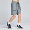 Pantalones Cortos de Hielo Finos para Correr Fitness Verano Casual Baloncesto Deportivos de Cinco Puntos