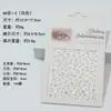 Gemas Faciais Brilhantes com Strass em Formato de Coração Acrílico Diamante Pérola Adesivos Faciais Populares Transfronteiriços do Fabricante