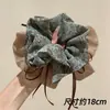 Ligas para el cabello extragrandes estilo perezoso, estilo coreano, cuerdas para el cabello extragrandes, accesorios para el cabello de alta gama para niños, ligas elásticas duraderas para el cabello, flores para el cabello
