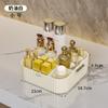 Prateleira de Armazenamento de Cosméticos Caixa Organizadora de Mesa Penteadeira Produtos de Skincare Batom Caixa de Armazenamento de Acrílico Armazenamento de Contas