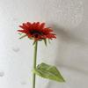 Girasol flocado de alta simulación, flor artificial de girasol multicapa, flor de seda, suministro transfronterizo al por mayor, venta directa de fábrica