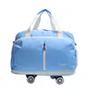 Bolsa de Viaje Estilo Coreano, Bolsa de Almacenamiento Ampliable de Gran Capacidad, Bolsa Deportiva Portátil Ligera para Viajes de Negocios de Mujeres, Bolsa de Mano para Hombres