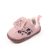 Nuevos Zapatos de Bebé para Otoño e Invierno para Bebés y Niños Pequeños de 0 a 2 Años, Zapatos Cálidos Antideslizantes de Suela Blanda para Niños y Niñas, Zapatos Casuales