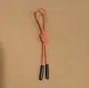 Tirador de cremallera para ropa, Cordón elástico de seda reflectante, Cordón anudado, Tirador de cremallera, Tirador de cremallera para ropa y equipaje