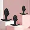 C788 Tapón Anal de Silicona, Juguete Anal de Silicona, Tapón Anal de Bolas para Hombres y Mujeres, Tapón Anal Portátil para Uso en Exteriores