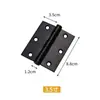 Fabricante Original Dobradiça de Abertura Plana 3 polegadas / 3,5 polegadas Dobradiça de Aço Inoxidável Dobradiça para Porta de Madeira Dobradiça Espessa para Porta