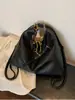 Bolso de Hombro Único Casual Retro para Mujer 2026 Nuevo Gran Capacidad PU Color Sólido para Viajar Doble Hombro Cruzado Bolso Tote