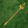 Guan Yu Hoja de Dragón Verde Media Luna Lu Bu Alabarda Fang Tian Juguetes Periféricos de los Tres Reinos Espadas Armas de Plástico PP Arma de Zhang Liao