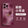 Cordón Gradiente Rosa Compatible con Funda de Teléfono Apple 18pm Accesorios iphone17 15 Alto Aspecto 16 Nuevo Modelo Femenino 14