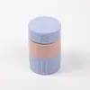 Molino Cuatro en Uno, Cortador de Pastillas, Caja de Pastillas Almacenamiento, Mini Cortador y Molino de Pastillas Portátil Multifuncional para el Hogar