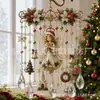 Novo sino de vento transfronteiriço anjo de Natal pingente decoração ornamento pendurado apanhador de sol