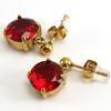 Pendientes redondos de acero de titanio y diamantes de estilo europeo y americano transfronterizos, pendientes femeninos de acero inoxidable con diseño de nicho y circonitas, venta al por mayor