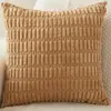 Funda de almohada de pana multicolor transfronteriza funda de almohada decorativa para sofá de casa cojín cuadrado simple de color sólido nórdico