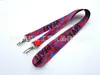 Lanyard de doble gancho de producción, lanyard para permiso de trabajo, lanyard PET, lanyard para exposiciones, fábrica de cintas de Dongguan