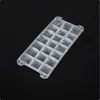 Conjunto de Formas para Cubos de Gelo com Bandeja de Gelo Tipo Prensa, Caixa de Armazenamento de Gelo, Pá de Gelo, Kit de Fabricação de Gelo Doméstico de Grande Capacidade, Ferramenta de Forma de Liberação Fácil